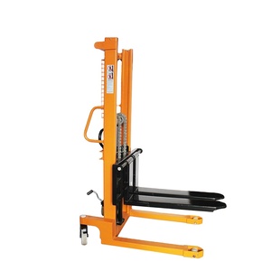 Apilador de palés Manual hidráulico de <span class=keywords><strong>1</strong></span> tonelada y 3 toneladas, montacargas de mano de <span class=keywords><strong>1</strong></span> tonelada, apilador de palés manual, montacargas de construcción manual - Product Image 1