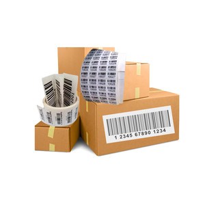 Étiquettes de codes à barres étiquette adhésive autocollant permanent NHAT HAN PRINTING étiquettes d'emballage imperméables en stratifié brillant/mat personnalisées - Product Image 1