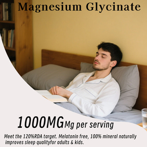 Gomitas de Glicinato de Magnesio al por Mayor de Fábrica, 60 Unidades para Adultos, 2 Gomitas por Porción, Reducen los Calambres en las Piernas y el Dolor Muscular - Product Image 4