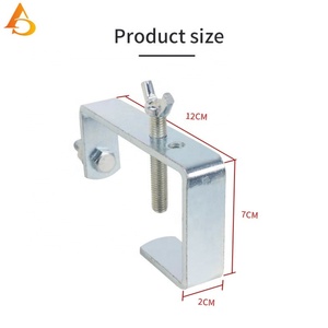 อุปกรณ์ไฟเวที LED กวางโจว รับน้ำหนักได้ 30 กก. ปรับขนาดเส้นผ่านศูนย์กลางท่อได้ 42-60 มม. ตะขอแขวนไฟเวทีอะลูมิเนียม - Product Image 6