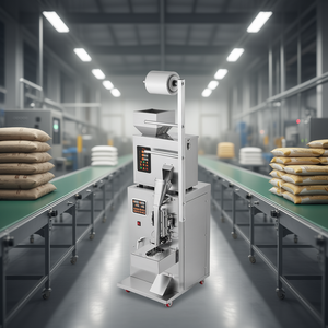 Máquina Automática de Llenado y Empaquetado de Bolsas de 1-100g para Té, Semillas, Granos, Harina, con Pesaje y Control PLC Eléctrico - Product Image 2