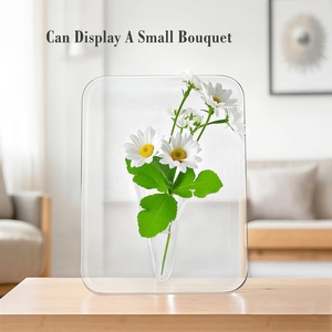 Hiện Đại Trang Trí Nội Thất Hình Chữ Nhật Rõ Ràng <span class=keywords><strong>Acrylic</strong></span> Hình Ảnh Bình Xách Tay Tổ Chức Cho Máy Tính Để Bàn Kệ Sách Phòng Ngủ Tủ Sách Cho - Product Image 5