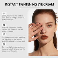 Sérum Instantané Contour des Yeux : Réduit Poches, Rides, Cernes et Pattes d'Oie – Soin Raffermissant Avancé et Doux pour Zones Délicates