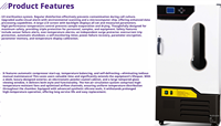 MJ-600F-I Équipements de réfrigération de laboratoire Incubateur de champignons de qualité laboratoire programmable pour les tests de microbiologie agricole