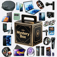 Caja Misteriosa de 2 Piezas con Accesorios para Teléfono Móvil: Reloj Inteligente, Auriculares, Batería Externa, Soporte para Teléfono, Accesorios Tecnológicos Sorpresa