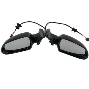 กระจกมองข้างแบบพับได้สำหรับ Audi <span class=keywords><strong>A4</strong></span> B8 1.8TFSI 2.0TFSI 3.2TFSI <span class=keywords><strong>40TFSI</strong></span> รุ่นปี2008-2012 - Product Image 1