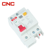 Disjoncteur à courant résiduel RCOB ÉLECTRIQUE CNC 2P 4P Chint RCCB MCB 32A Double pôle 63A RCCD RCBO