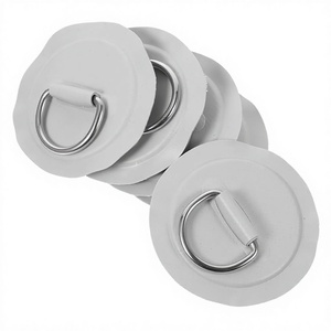 Correa ligera de acero inoxidable de alta resistencia con anillo en D y accesorios de parche de PVC para juegos inflables - Product Image 1