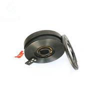 Nouveau moteur à embrayage électromagnétique DLD6-40 24V DC 40NM pour machines textiles, installation à bride, 25W, vitesse maximale 3500 tr/min