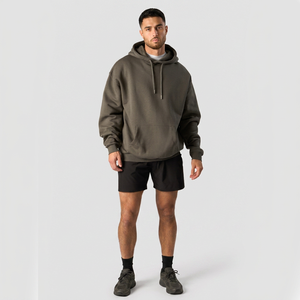 Sudaderas con Capucha Lisas al por Mayor para Invierno, Sudaderas de Buena Calidad Estilo Urbano Personalizadas para Hombre, Sudaderas 100% Algodón para Hombre con Logotipo Personalizado - Product Image 1