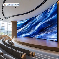 P1.2 P1.5 P1.8 P2.5 2.5Mm P4 4Mm Panneau d'affichage intérieur polychrome vidéo incurvé Pantalla Flexible écran LED pour la publicité