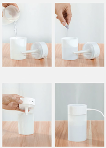 Cute Mini Ultrasonic Atomizer Usb Air Humidifier for Bedroom Car Home Hotel Ultrasonic Aroma <b>Diffuser</b> Humidifier <b>with</b> <b>LED</b> - Product Image 4