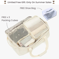 Sac de voyage à roulettes amovibles personnalisé de qualité supérieure, sac de sport pliable en Oxford imperméable, unisexe, 54x30x23CM, pour affaires, gym, loisirs