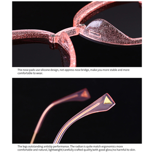 Haute qualité nouveauté Logo personnalisé polarisé luxe yeux de chat rétro nuances lunettes de soleil concepteur mode femmes hommes lunettes de soleil - Product Image 6