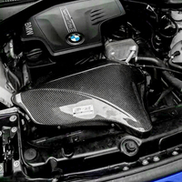 Kit de boîte d'admission d'air en fibre de carbone EDDYSTAR pour BMW Série 1 F20 116i 118i N13 1.6T 2012-2014 Système d'admission d'air froid