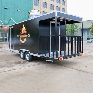 Chammp Sıcak Fırsat Mobil Yiyecek Kamyoneti, Tenteli, Yiyecek Teşhir Kiosku, Kahve Treyleri/Fast Food Arabası ABD'de Satılık - Product Image 2