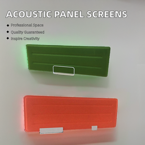 Tùy chỉnh thiết kế hiện đại Acoustic bảng điều chỉnh âm thanh hấp thụ Polyester bàn Divider cho nhà văn phòng phân vùng màn hình có thể được tùy chỉnh - Product Image 6