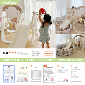 Factory Custom Juegos Para Nios Indoor Playground Baby <strong>Slide</strong> Home <strong>Plastic</strong> <strong>Slides</strong> Baby Toy <strong>Slide</strong> and Swing - Product Image 6