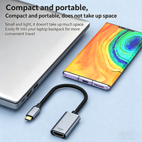 Cable Adaptador USB C a HDMI 4K 60Hz con Trenzado Reforzado para Video y Audio, Compatible con Macbook Pro, Samsung y Google