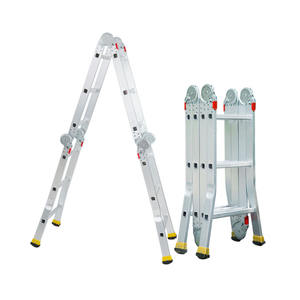 Escada บันไ<span class=keywords><strong>ด</strong></span>พับไ<span class=keywords><strong>ด</strong></span>้ De Alumnio Tipo Lader C A Chapa Klappbare,บันไ<span class=keywords><strong>ด</strong></span> Treppe - Product Image 5