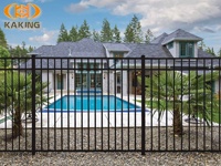 Belle maison nigériane 60mm barre métallique tubulaire fer élégant tube carré en aluminium treillis métallique balcon gril verre modélisation 3D
