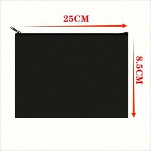 Wholesale <b>Plain</b> Organizer Custom Printed Logo Gift Pouch Pencil Cotton <b>Canvas</b> Toiletry Travel Makeup Cosmetic Bag - Product Image 2