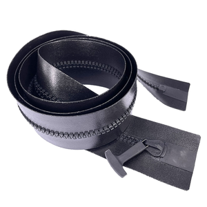 Fermeture éclair en nylon de haute qualité, écologique, étanche à l'air et à l'eau, à extrémité fermée, sans curseur de verrouillage, modèle 10 #   pour combinaison de plongée hyperbare - Product Image 1