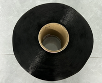 Filament de nylon 66 FDY haute ténacité 420D/72F pour des points ferme et équilibrés, teint en masse noir