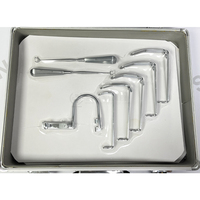 Ensemble d'adénoïdectomie chirurgicale SY-XN05 avec pince à amygdales Kit d'instruments de curettes adénoïdes nasales
