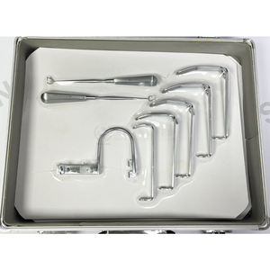 SY-XN05 Conjunto De Adenoidectomia Cirúrgica Com Fórceps De Amígdala Nasal Adenóide Curetas Instrumento Kit - Product Image 3