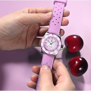 Montre à quartz pour femme San Martin SN0151, mouvement Ronda 703, cadran guilloché MOP, montre de luxe, saphir, 20 bars, montre lumineuse - Product Image 5