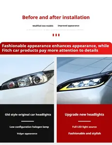 FT Car <strong>Lights</strong> for Toyota Wish Headlights 2009-2015 Wish LED Projetor Headlamp Daytime Running <strong>Light</strong> Automotive Accessories - Product Image 6