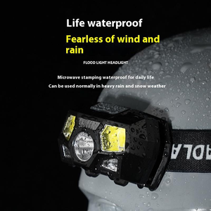 Linterna Frontal LED Impermeable con Función de <span class=keywords><strong>Banco</strong></span> de Energía USB, Clasificación IP65 para Carga de Emergencia del <span class=keywords><strong>Teléfono</strong></span>, Haz Ajustable - Product Image 5