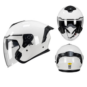 หมวกกันน็อคสามในสี่สำหรับขับขี่รถจักรยานยนต์รถจักรยานยนต์ยานพาหนะไฟฟ้าแบบ cross border Trade Big TAIL - Product Image 5