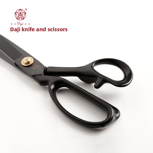 Forbici da sarto PIN DJ-10EL per taglio tessuti e pelle, per mancini, di qualità industriale, grandi (apertura 106mm), per uso domestico - Product Image 4