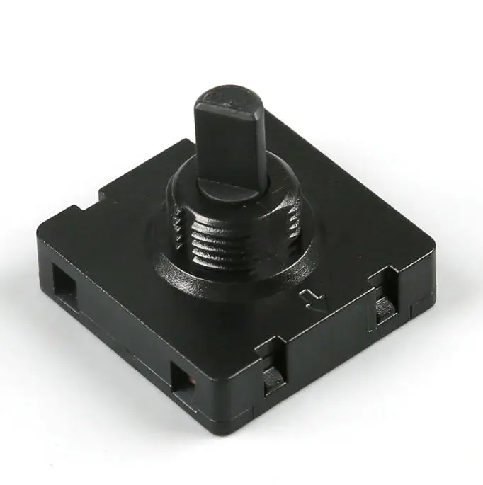 Metal Switch 3A 250V 1E4 T125/55 25.5x25.5 TUV CE 3 Step Square Rotary Selector Switch