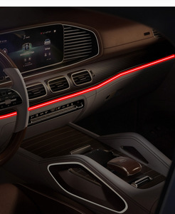 Tira de Luz LED Flexible de Neón con Control por Voz, Puerto USB para Ambiente Interior de Auto, Universal - Product Image 5