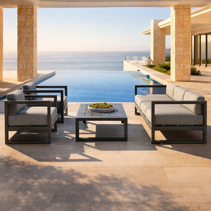 Canapé <span class=keywords><strong>de</strong></span> patio haut <span class=keywords><strong>de</strong></span> gamme avec entretien extérieur facile pour se détendre sur la véranda, comprenant un ensemble <span class=keywords><strong>de</strong></span> canapés <span class=keywords><strong>de</strong></span> patio en rotin et un ensemble <span class=keywords><strong>de</strong></span> canapés <span class=keywords><strong>de</strong></span> jardin <span class=keywords><strong>de</strong></span> luxe - Product Image 5