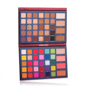 Quảng Châu nhãn hiệu riêng vẻ đẹp glazedd khoáng bột Matte ánh sáng lung linh Eyeshadow Palette - Product Image 3