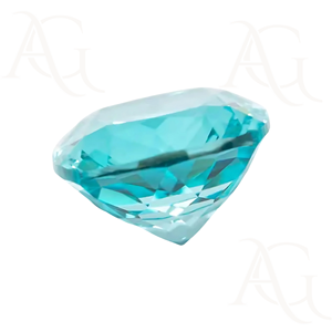 YAG Paraiba หินอัญมณีทรงหลวมมีใบรับรองห้องปฏิบัติการ4มม. ถึง30มม. - Product Image 4