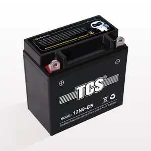 12N9-BS 高品质免维护摩托车电池