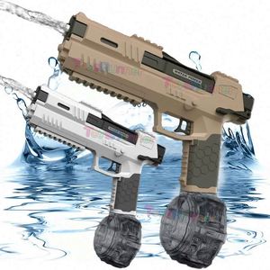 Pistola de Agua Eléctrica de Juguete, Inyector de Alta Presión, Pistola de Agua Eléctrica Desert Eagle con Batería para Niños - Product Image 4