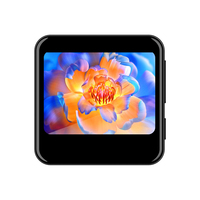 HBNKH Reproductor de Música MP3 MP4 Nuevo en Oferta, Descarga de Video sin Pérdidas, Pantalla Grande, Compacto, para 5.0, Memoria de 4GB-32GB, Aleación de Aluminio