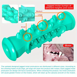 <span class=keywords><strong>Dog</strong></span> Toothbrush Toy <span class=keywords><strong>Dog</strong></span> Chew Dentes Cuidados dentários e limpeza de dentes Cuidados dentários Pet Brushing Tool - Product Image 4