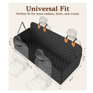 Housse de siège de voiture pour chien à fond rigide, extenseur de siège arrière pour chiens, hamac pour chien, lit de camping pour voyage, siège arrière de voiture, SUV, camion - Product Image 2