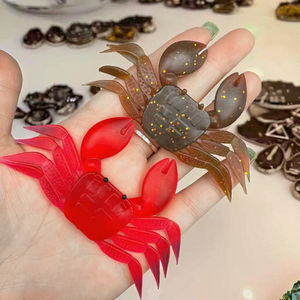 Leurres souples en forme de <span class=keywords><strong>crabe</strong></span> 3D réalistes, appâts de pêche artificiels, crabes en plastique souple pour la pêche en <span class=keywords><strong>eau</strong></span> salée et en <span class=keywords><strong>eau</strong></span> <span class=keywords><strong>douce</strong></span> - Product Image 2