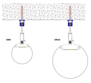30毫米60毫米120毫米直径与PC扩散盖发光二极管条灯悬挂圆形铝散热器发光二极管型材 - Product Image 6