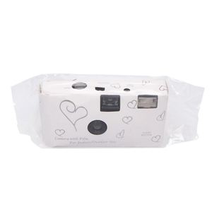 Cheap One Time Use <b>Camera</b> White Cover 35mm Vintage Mini Disposable <b>Camera</b> with Film for Wedding Guest - Product Image 5