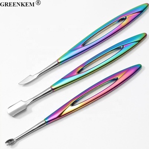 <span class=keywords><strong>เข็ม</strong></span>กำจัดสิวหลากสีสำหรับกำจัดสิวที่กำจัดหนังกำพร้าที่เล็บเข็มเจาะผิวหนังที่กำจัดสิวหัวดำทำจากสแตนเลส - Product Image 3