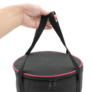 Oxford Cloth Pot Bag Black <b>Outdoor</b> Camping <b>Cookware</b> Storage Bag Simple Style Handbag - Product Image 1